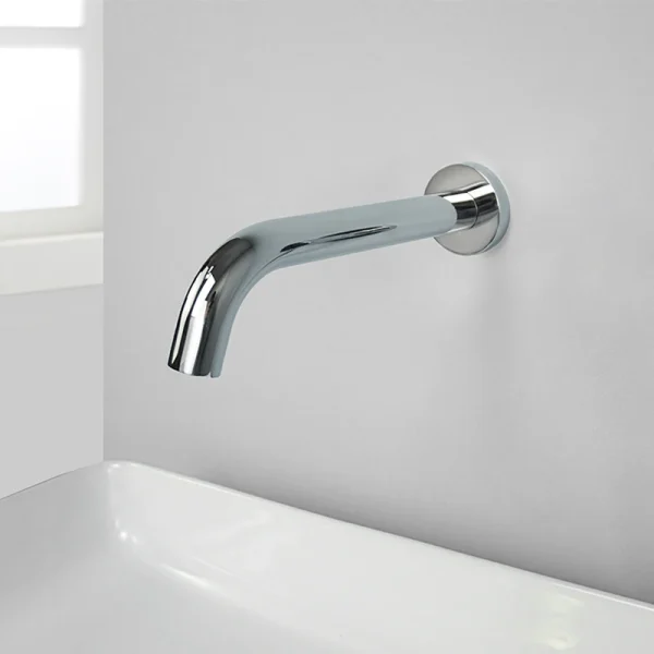 Brass Bathroom Basin Faucet Replacement Spout Chrome Gold Black Grey 150mm 200mm 250mm Sink Mixer Tapware - Image 5
