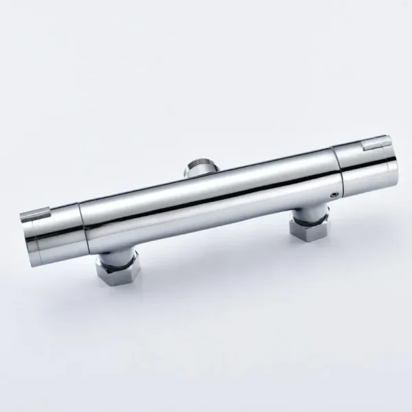 Thermostatic Shower Faucet Mixing Valve Bathroom Shower Tap Chrome Bathtub Shower Faucet with Thermostat - Image 4