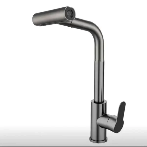 Multi Functional Kitchen Faucet Dishwashing Sink Sprayer Waterfall Spout Hot Cold Swivel Mixer Tap