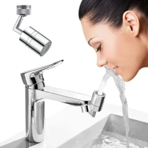 720° Rotation Faucet Sprayer Splash Filter Aerator Nozzle Kitchen Bathroom Sink Anti Splash Water Saving Head
