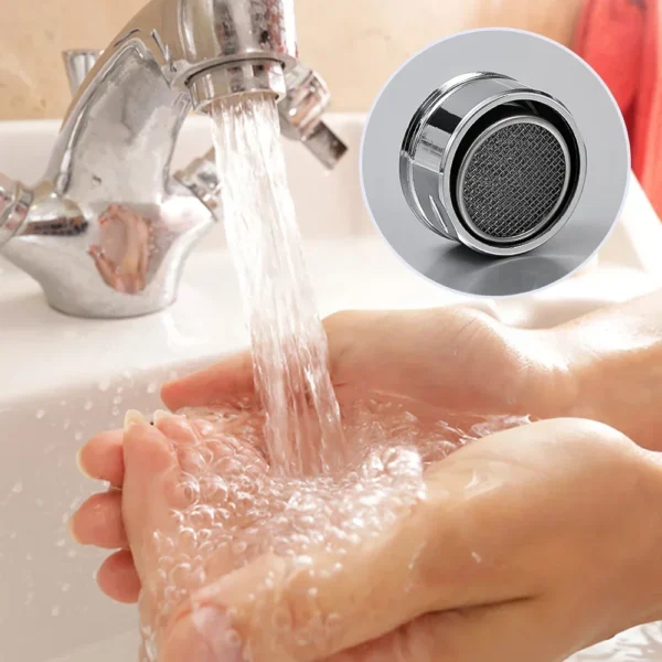 Faucet Aerator Replacement Kit 10pcs Brass Thread Bubbler Nozzle Water Saving Bathroom Sink Tap Parts - Image 4