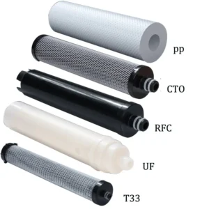 5 Pcs Water Purifier Filter Cartridge Replacement for Ultrafiltration Faucet Water Purifier Systems